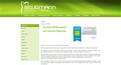 Desktop Screenshot of dr-seligmann.de